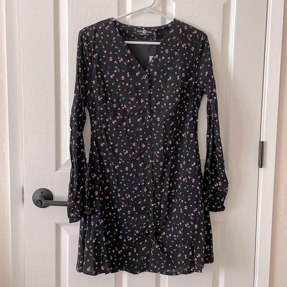 ASOS floral tea dress